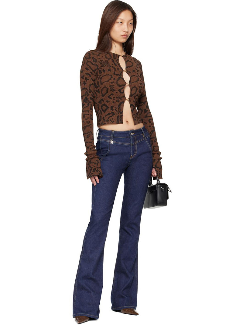 AMIRI Blue Raw Jeans outlook