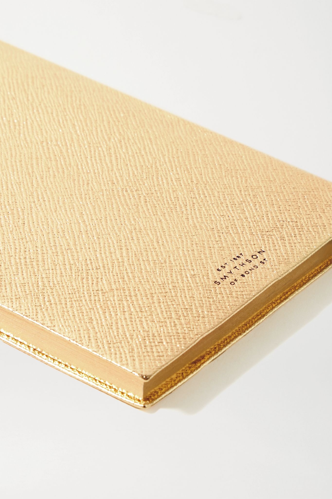 2021 Soho Diary metallic textured-leather notebook - 4