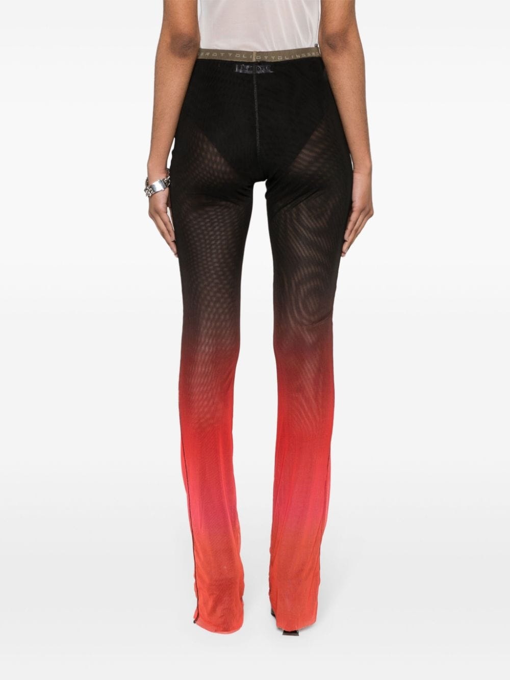 gradient-effect trousers - 4