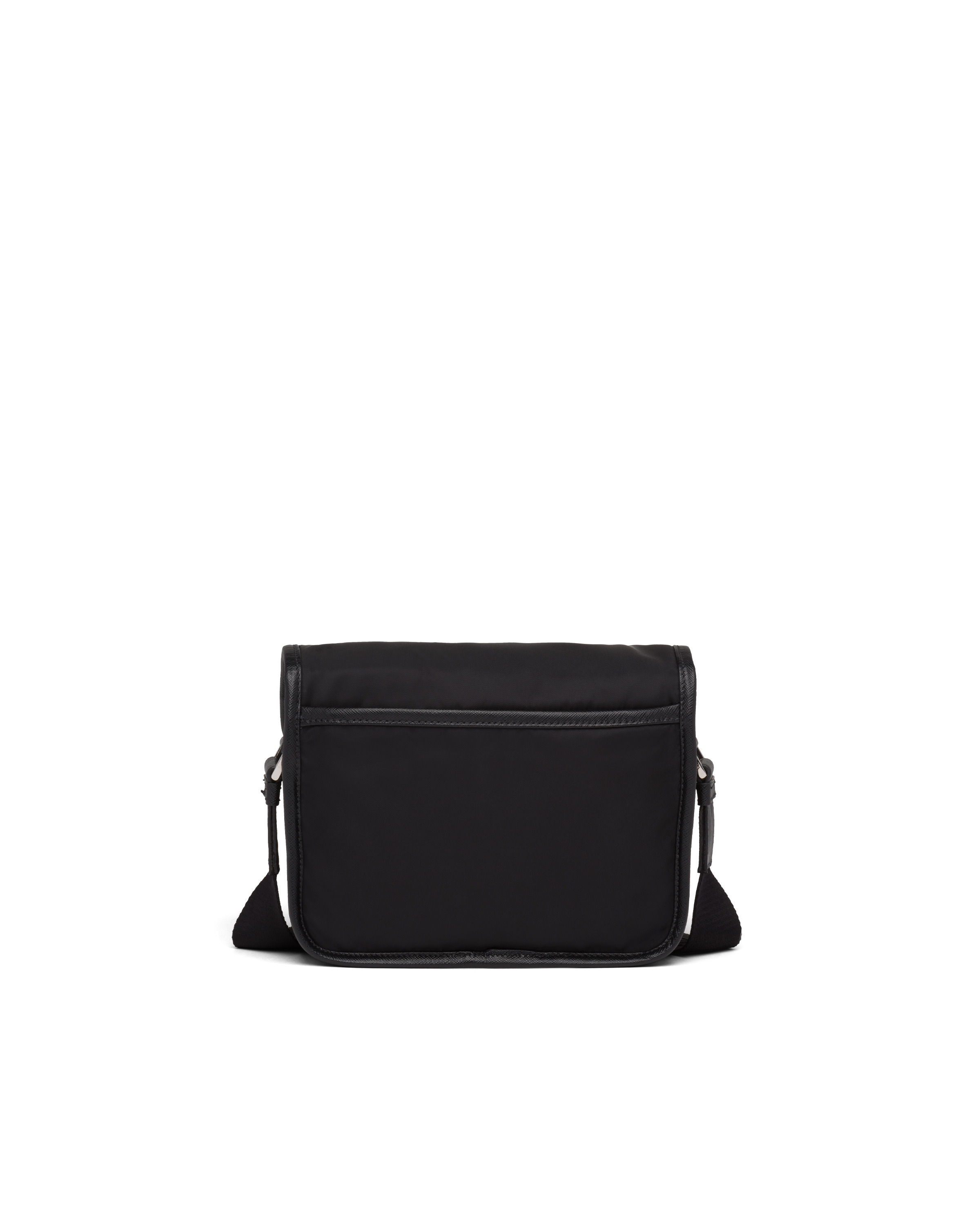 Re-Nylon and Saffiano leather shoulder bag - 4