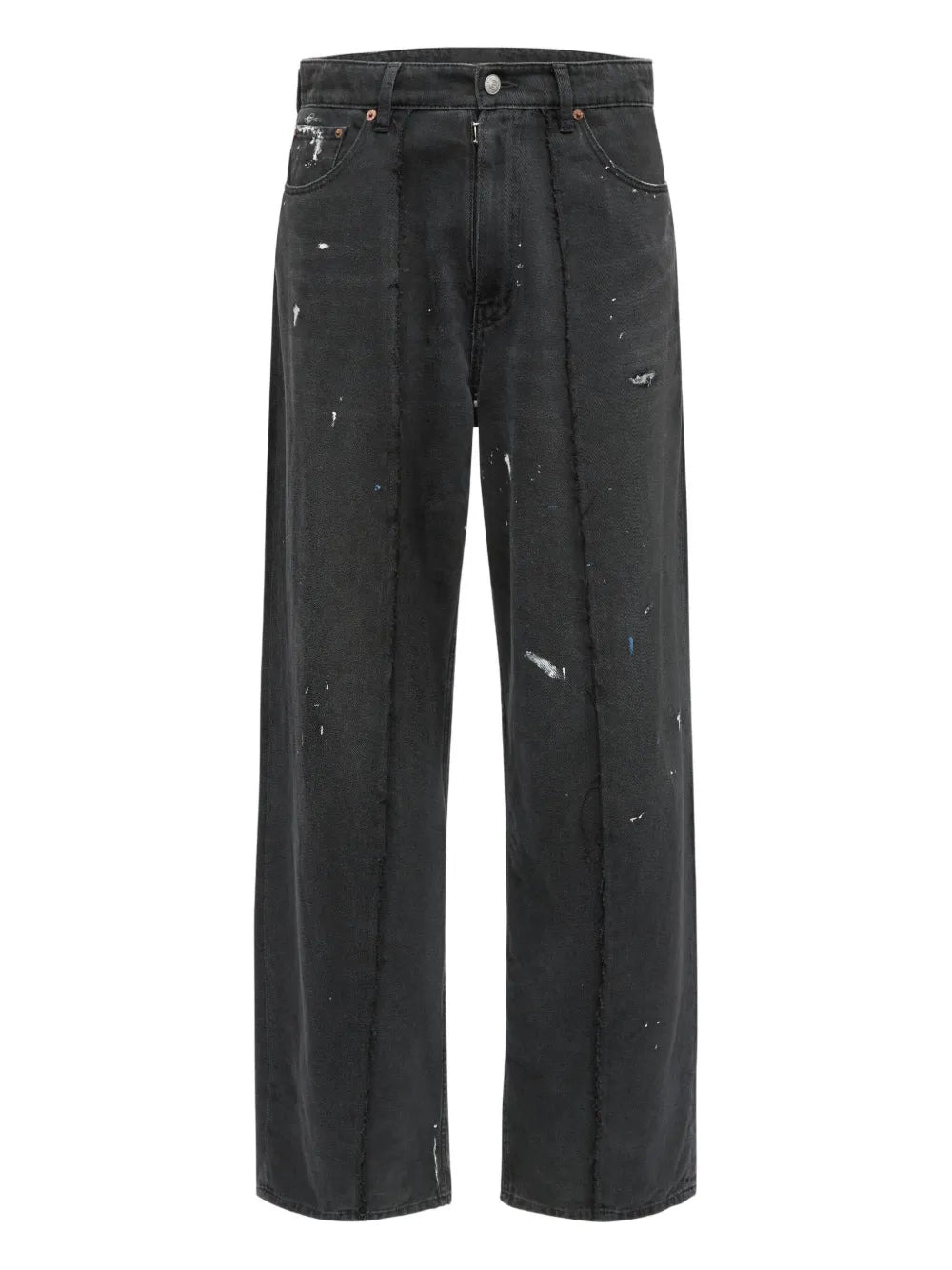 Patent-Look Jeans - 1