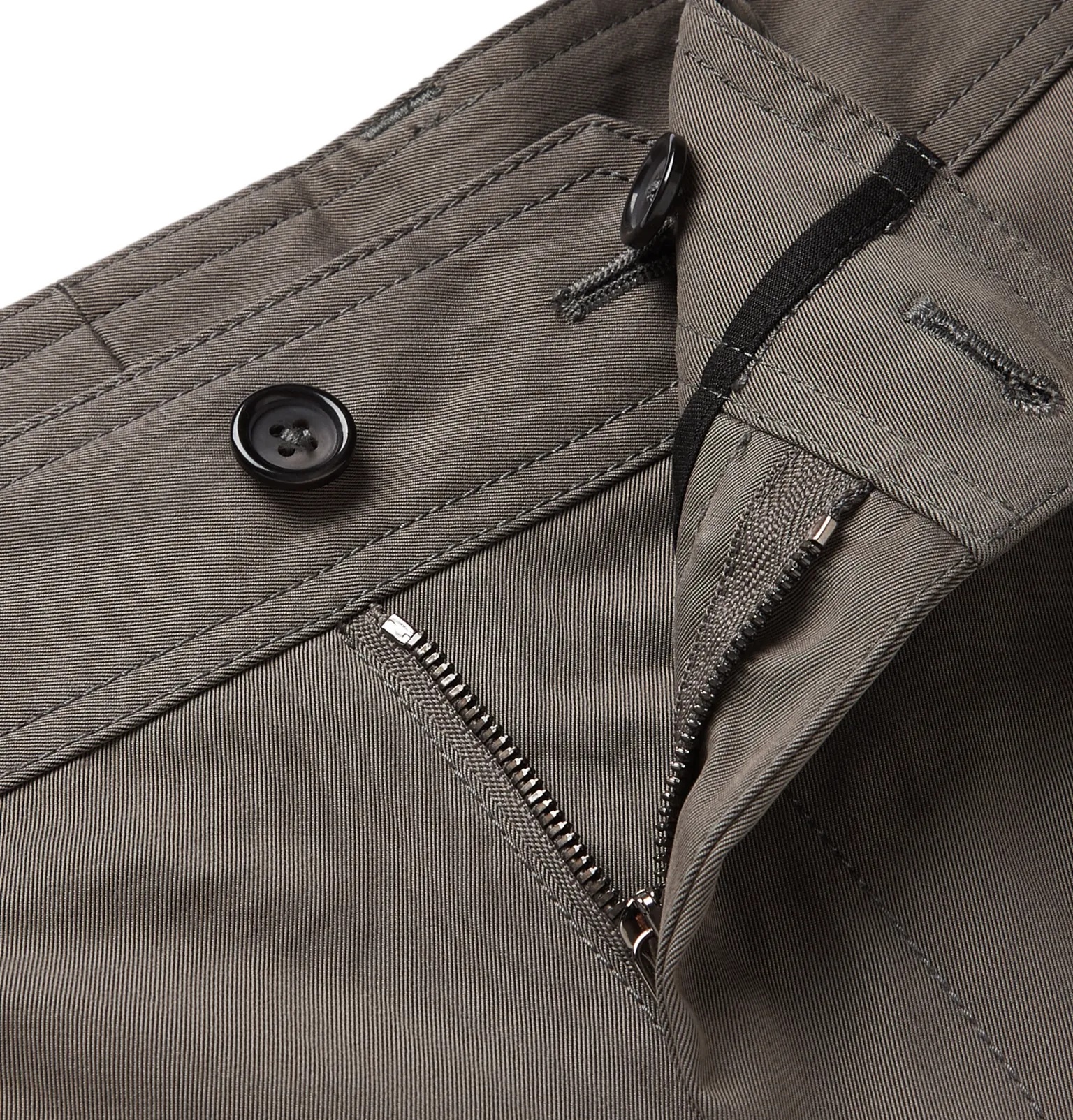 Slim-Fit Cotton-Blend Twill Cargo Trousers - 3