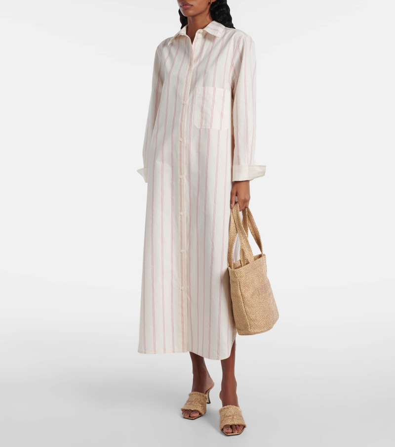 JIMMY CHOO Beach Medium embroidered tote bag outlook