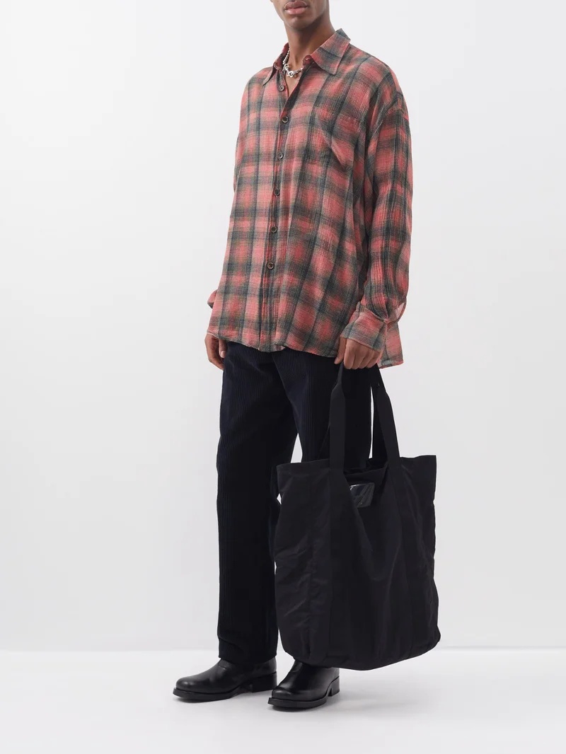 Our Legacy Flight nylon tote bag | matchesfashion | REVERSIBLE