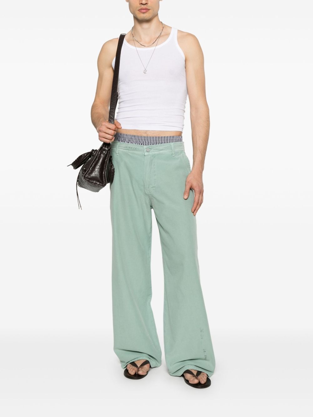 straight trousers - 3