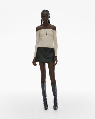 Helmut Lang OFF-THE-SHOULDER TOP outlook