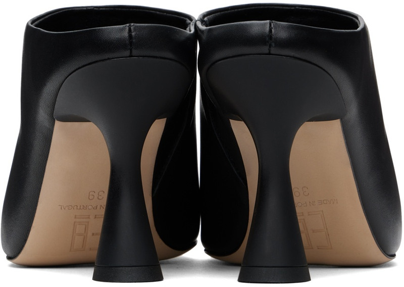 MIISTA Black Manuela Mules outlook