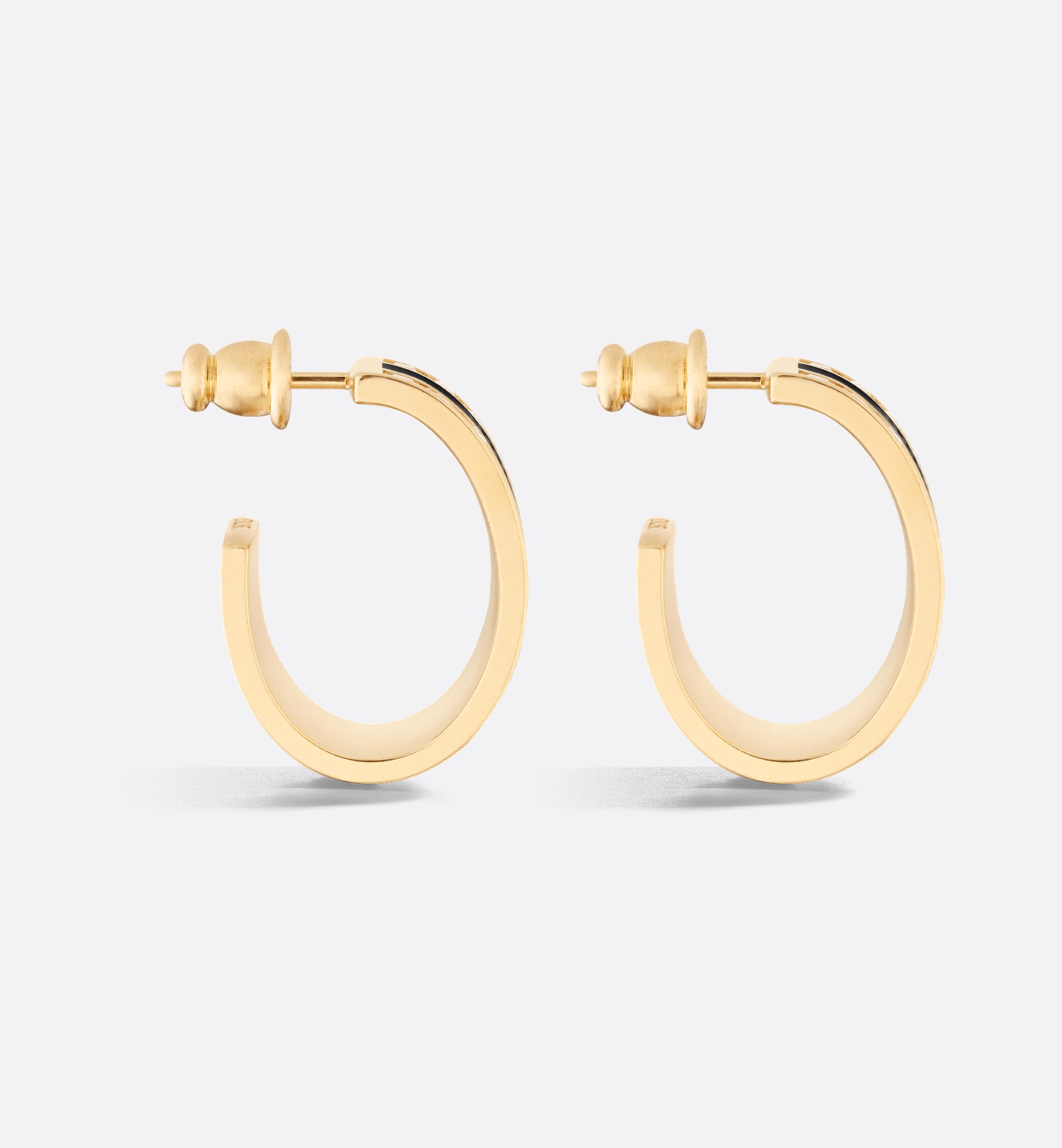 Dior Night Code Hoop Earrings - 3