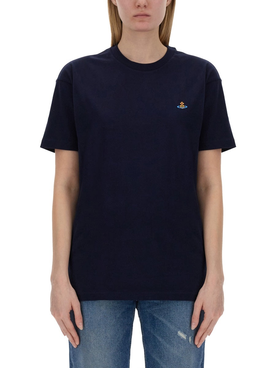 Vivienne Westwood Women T-Shirt With Logo - 1