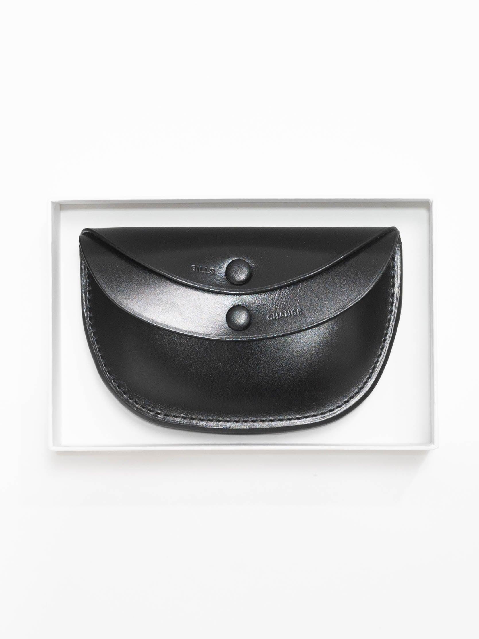 Round Wallet Small - Black - 6