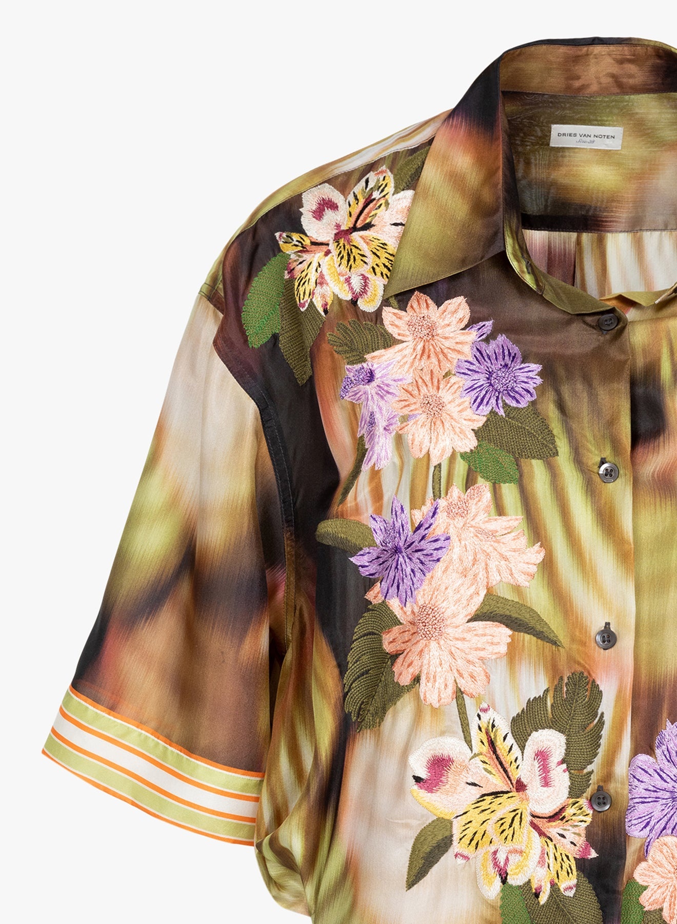 SHIRT DRESS WITH EMBROIDERY - 3