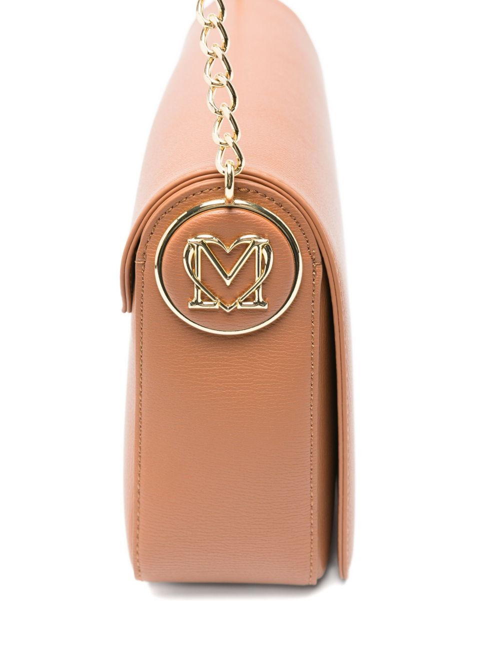 logo-plaque shoulder bag - 4