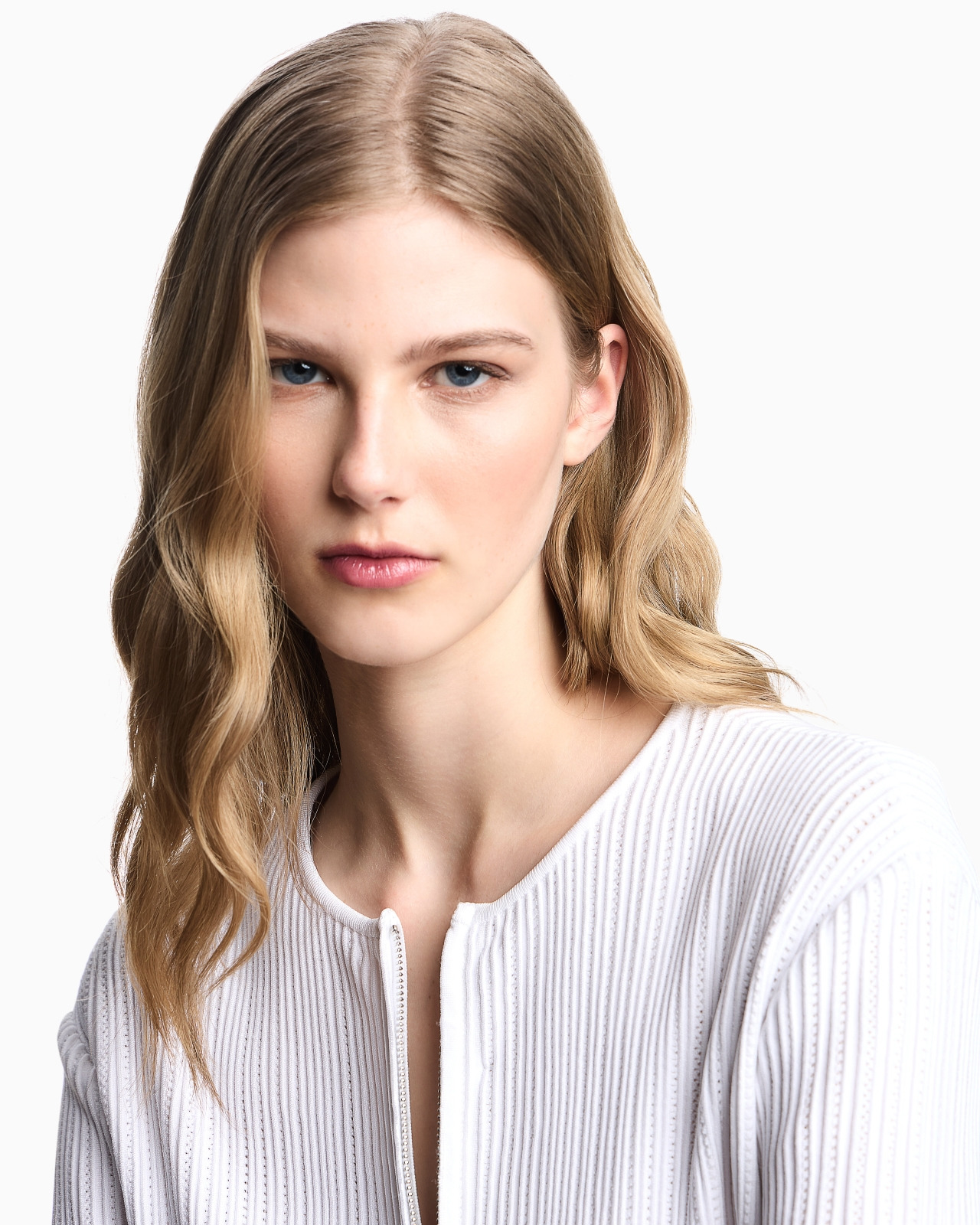 PERFORATED OTTOMAN FABRIC JACKET - 5