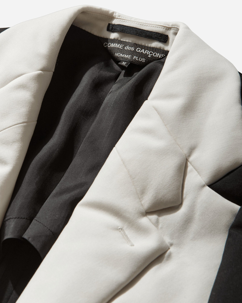 Men's Double-Lapels Blazer Black / Natural 3