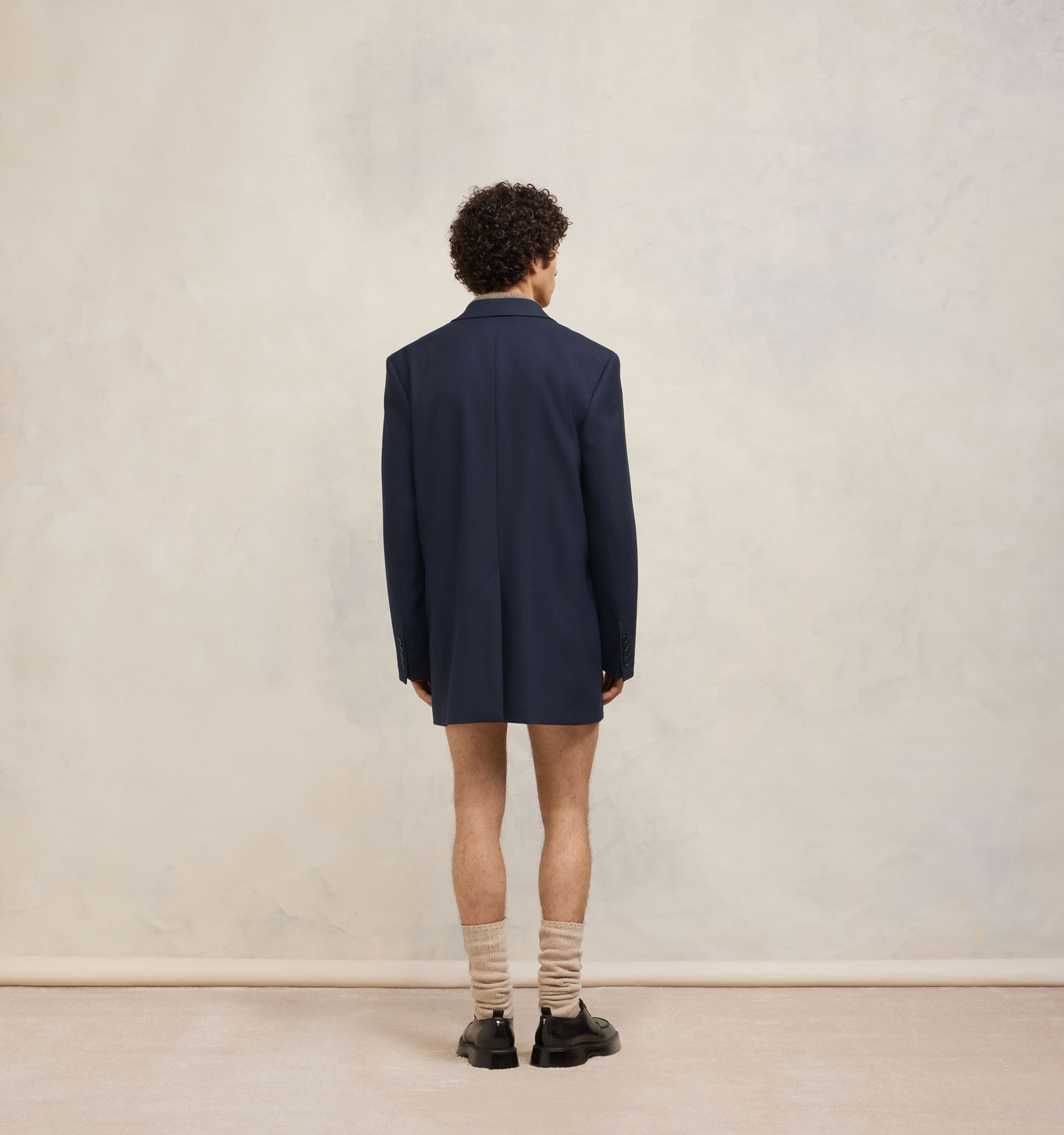 Two Buttons Oversized Jacket - 5
