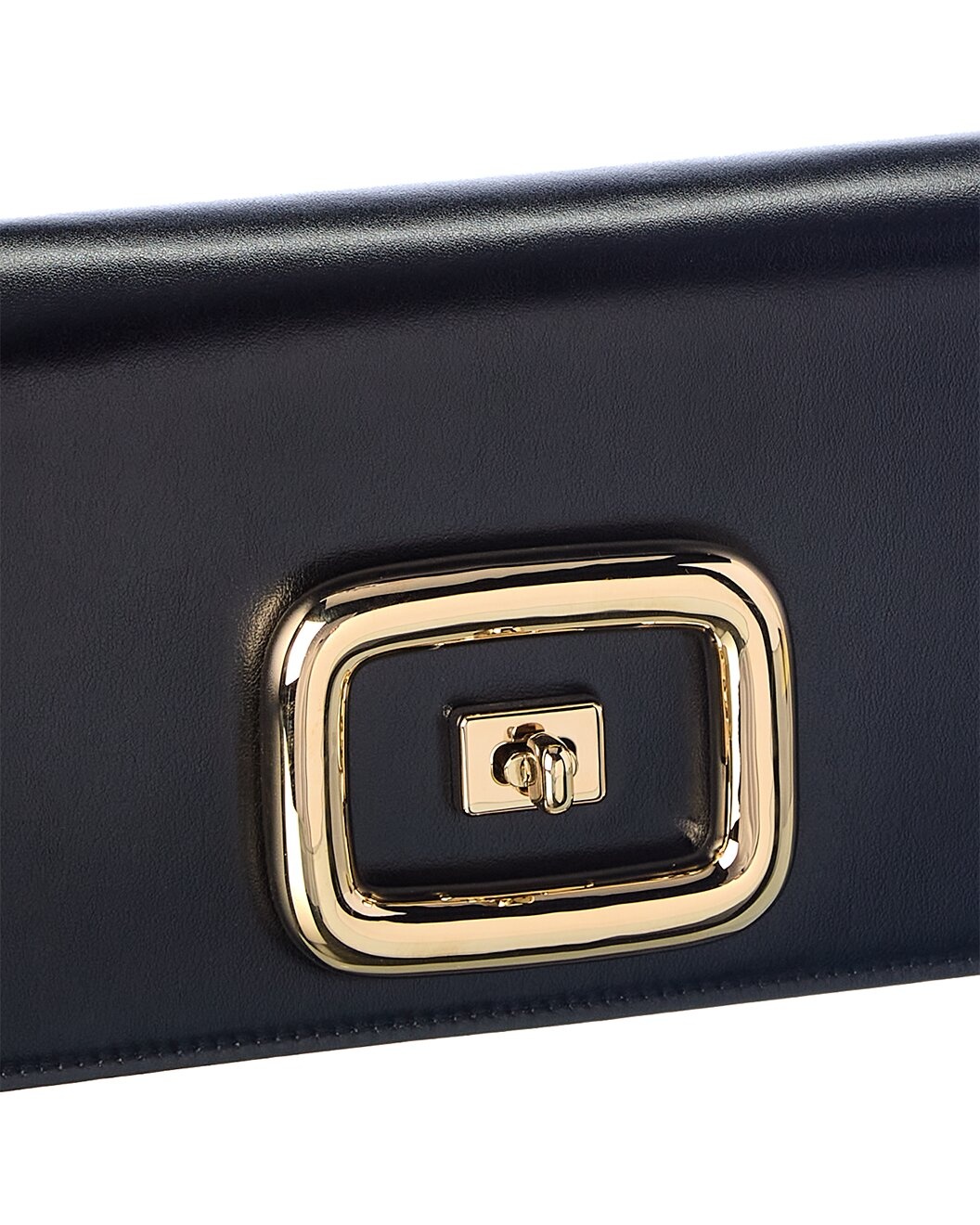 Roger Vivier Viv' Choc Mini Leather Clutch - 3