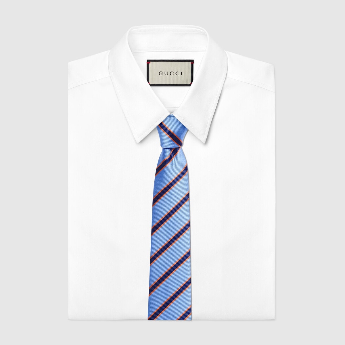 Striped silk tie - 2