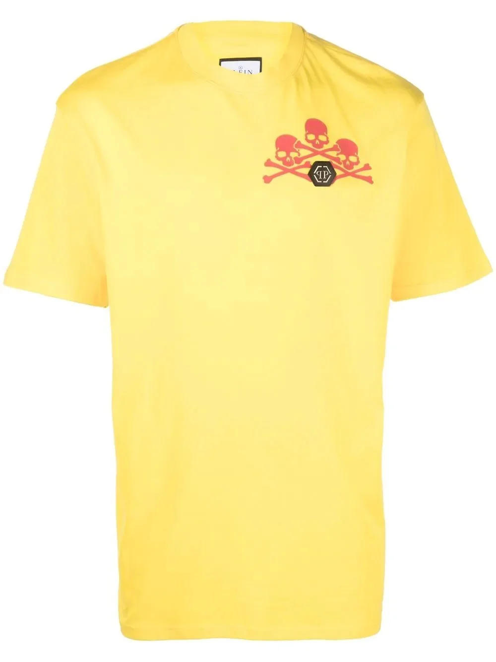 skull-print detail T-shirt - 1