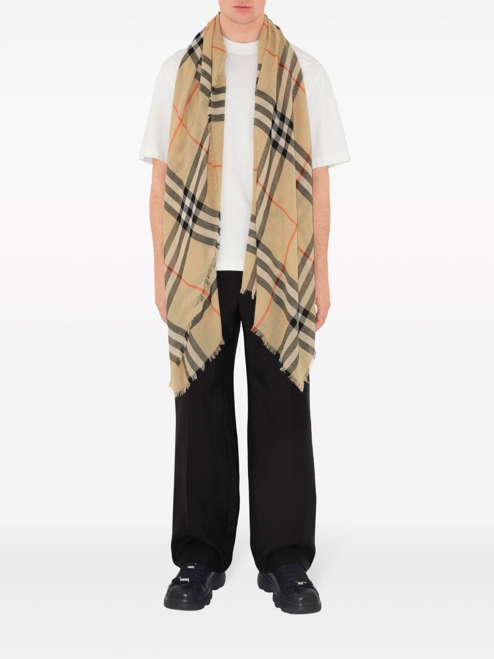 Lightweight wool scarf - 4