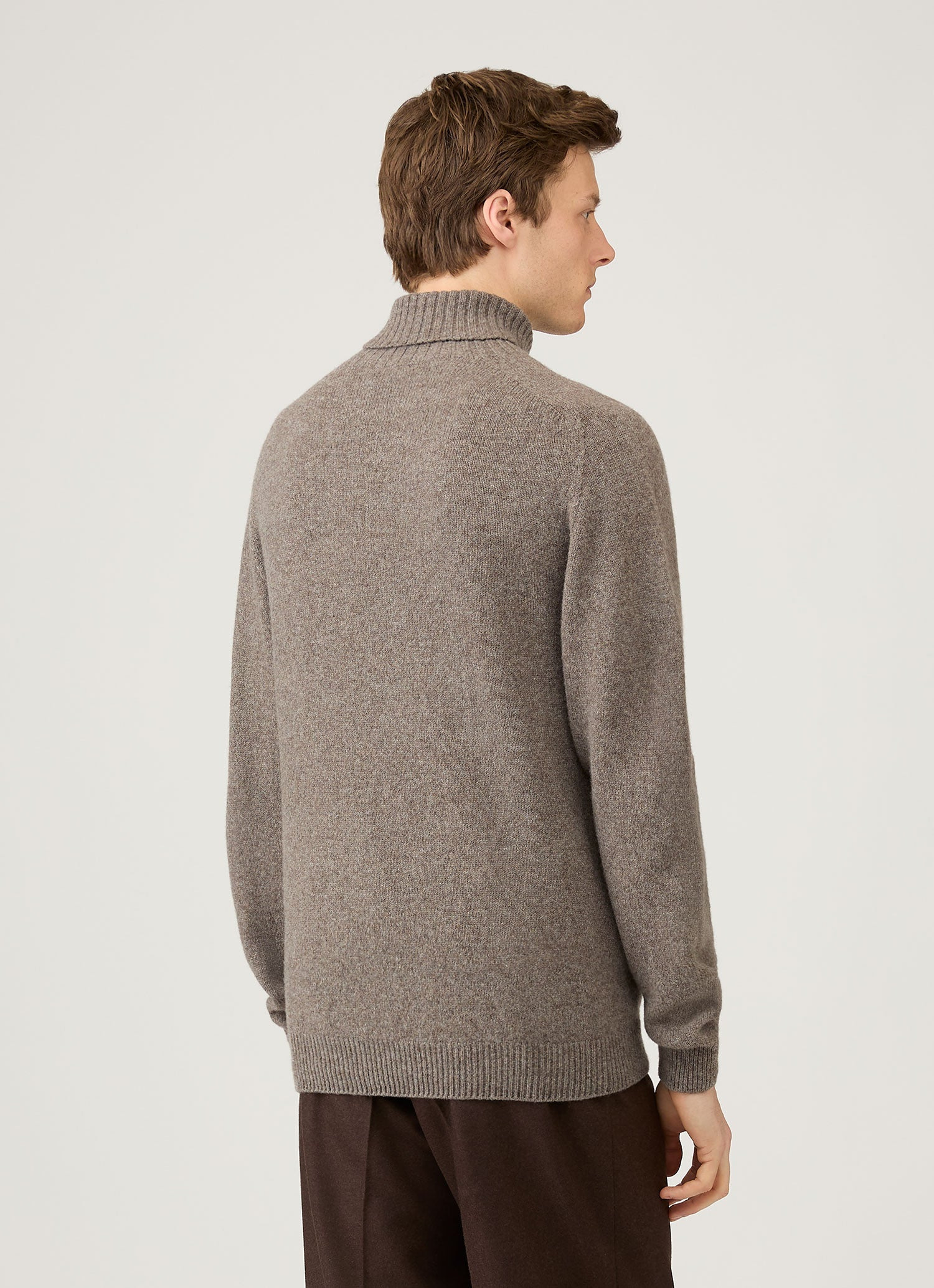 Lambswool Roll Neck - 5