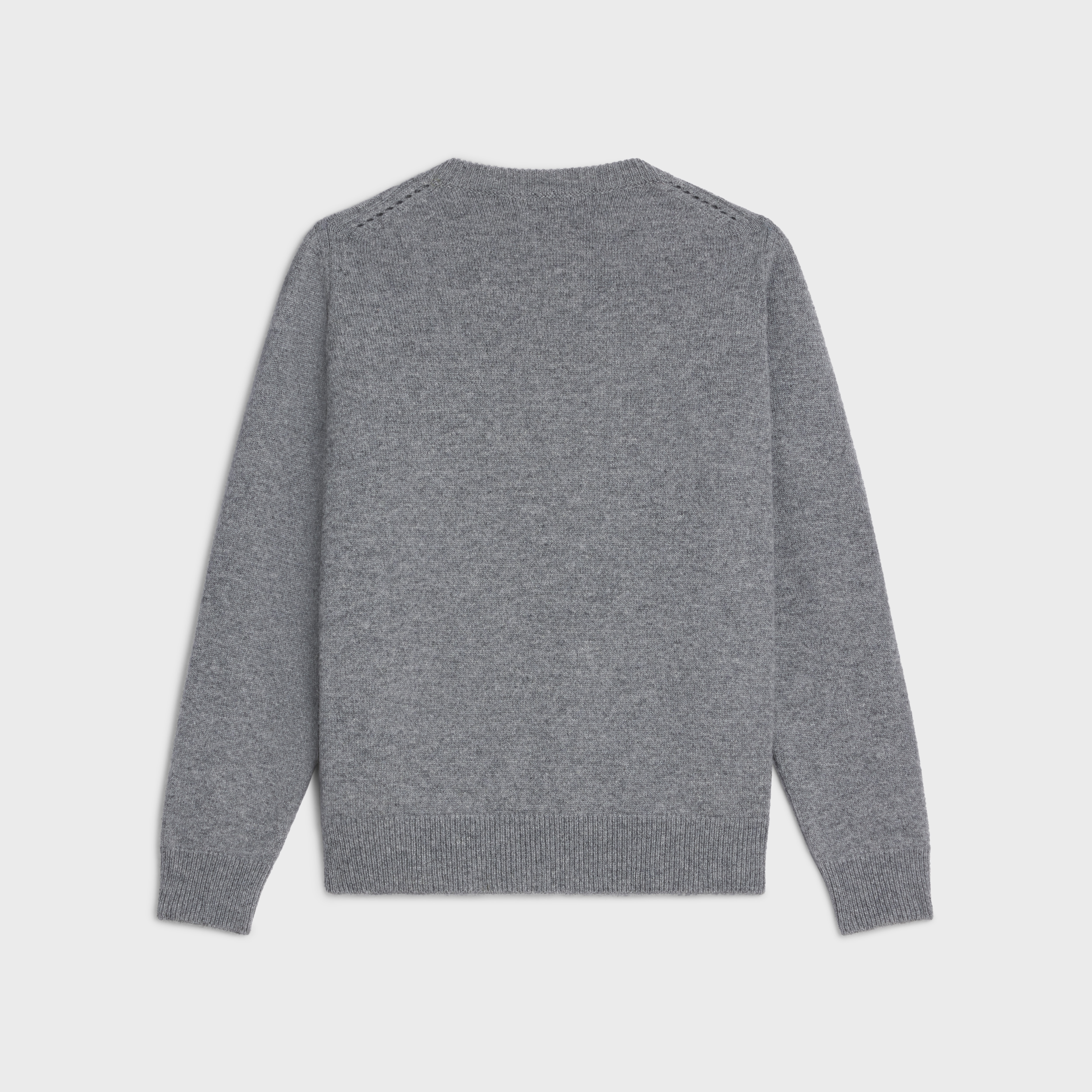TRIOMPHE V-NECK SWEATER IN HERITAGE CASHMERE - 2