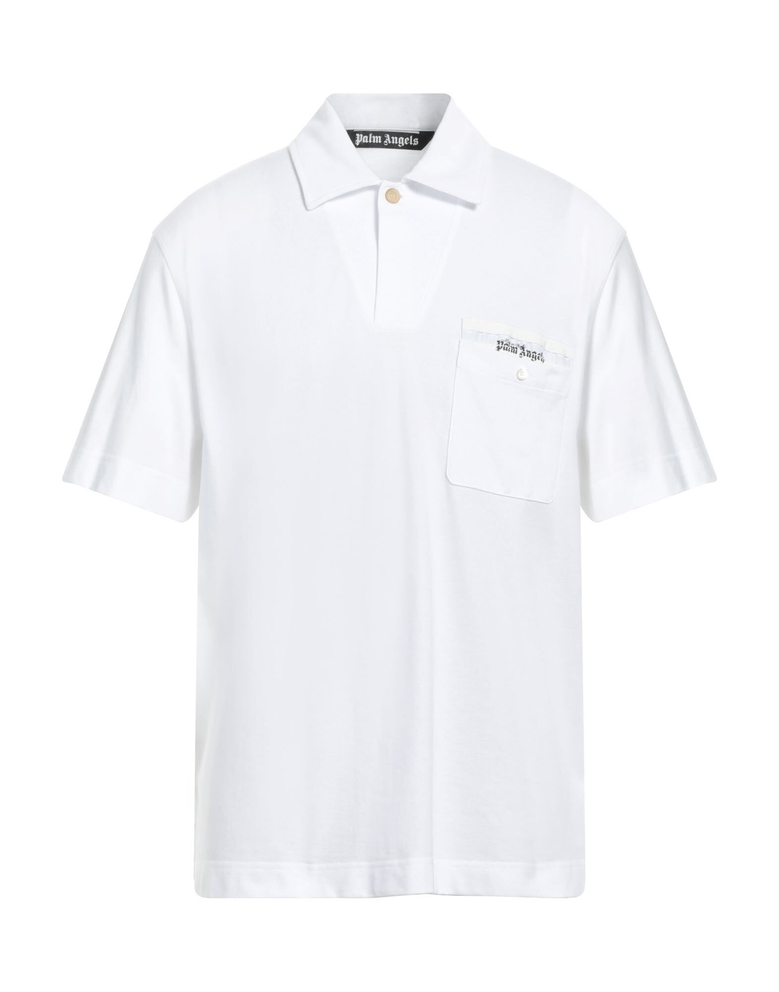 White Men's Polo Shirt - 1