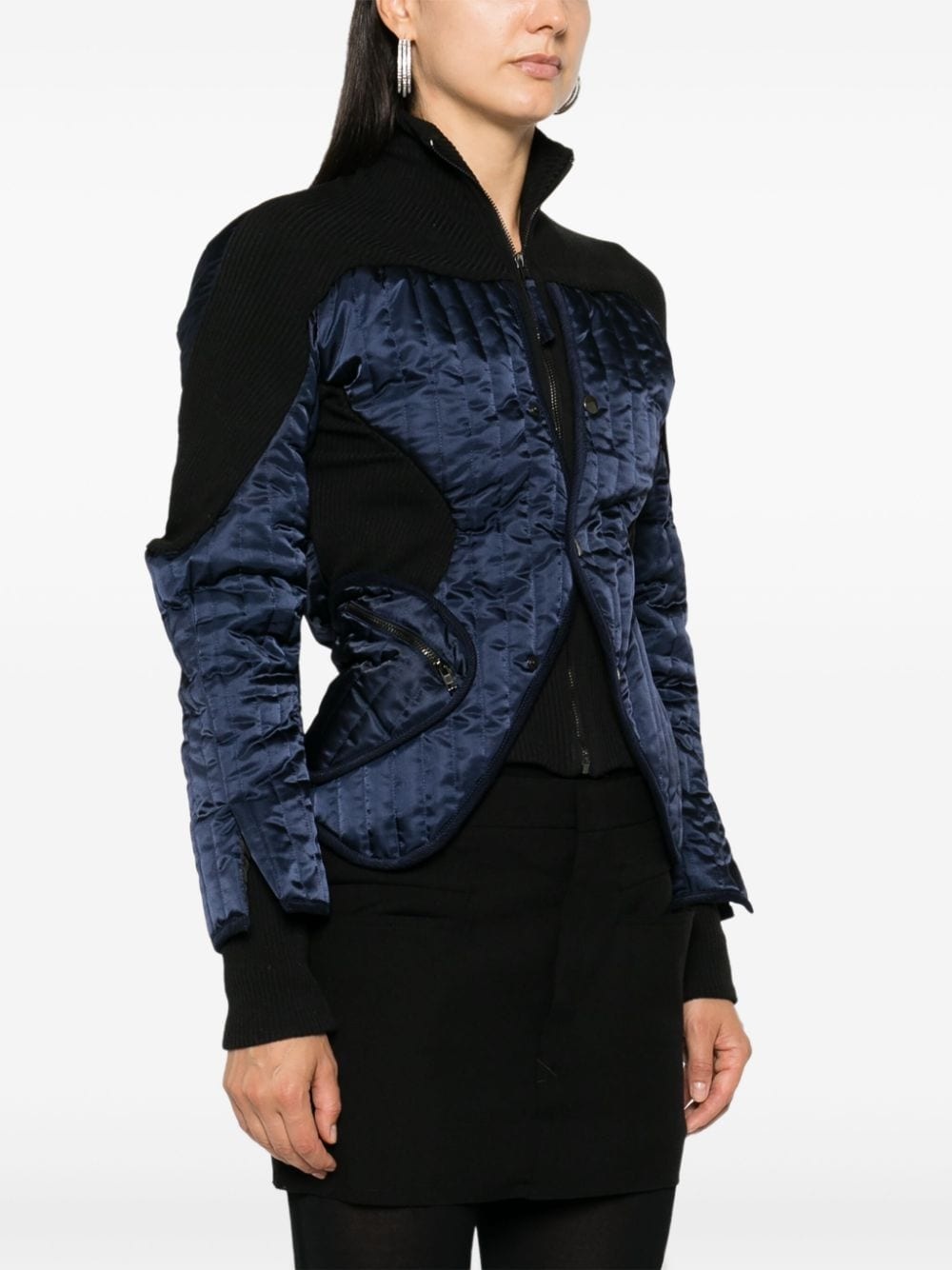 panelled jacket - 3