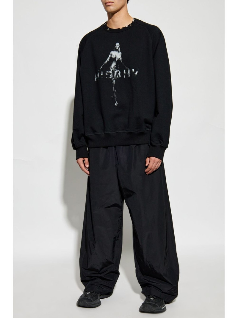 MISBHV logo-print cotton sweatshirt outlook
