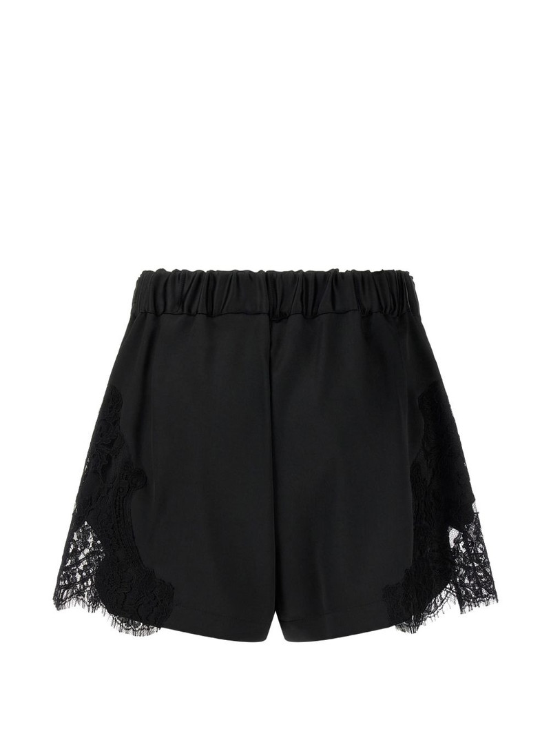 VERSACE lace-insert shorts outlook