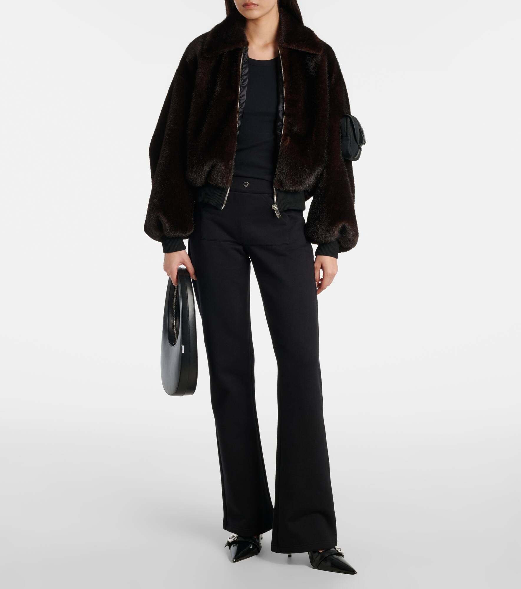 Cropped bomber jacket - 2