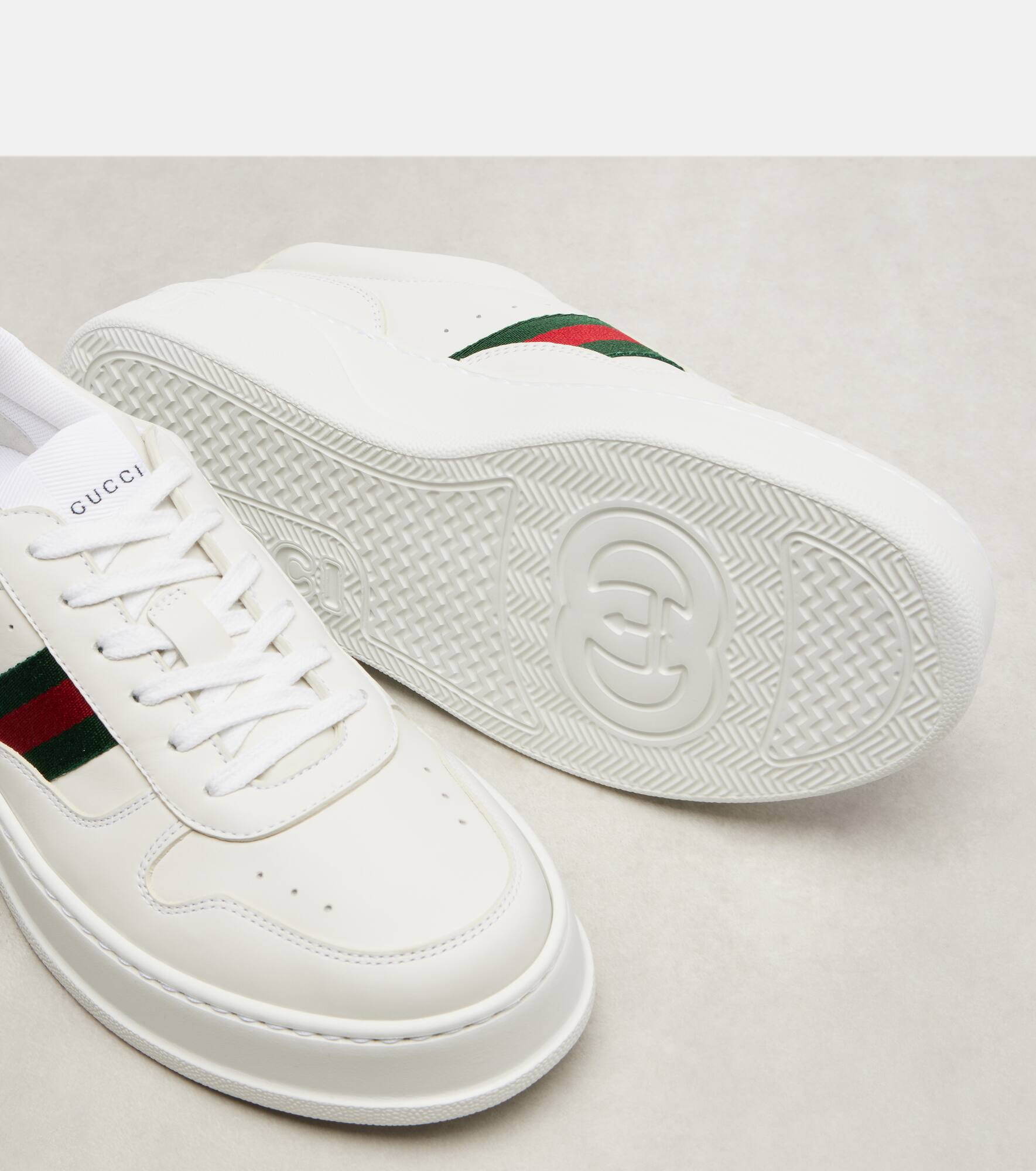 New Chunky B leather sneakers - 5