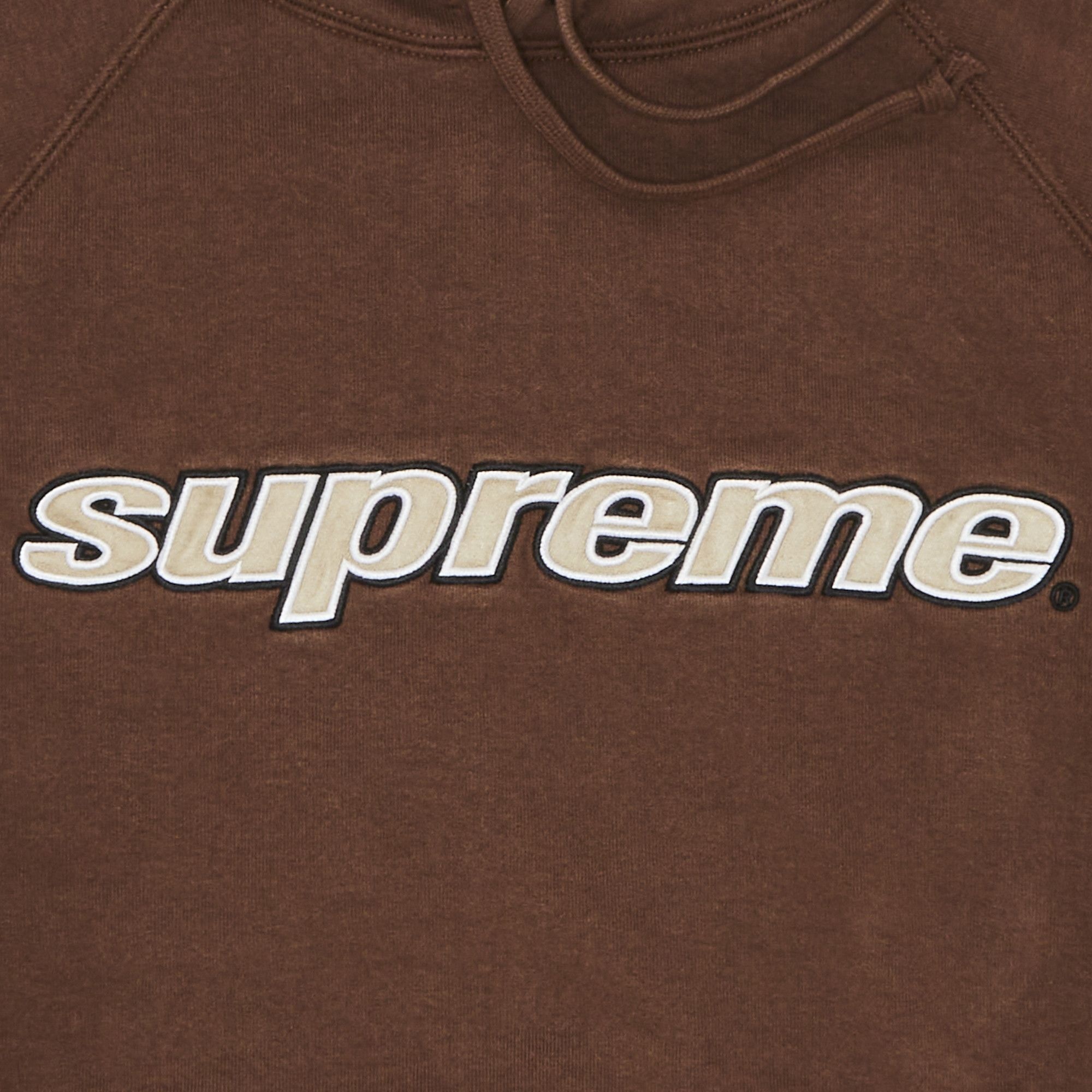 Supreme Division Hooded Sweatshirt 'Brown' - 3