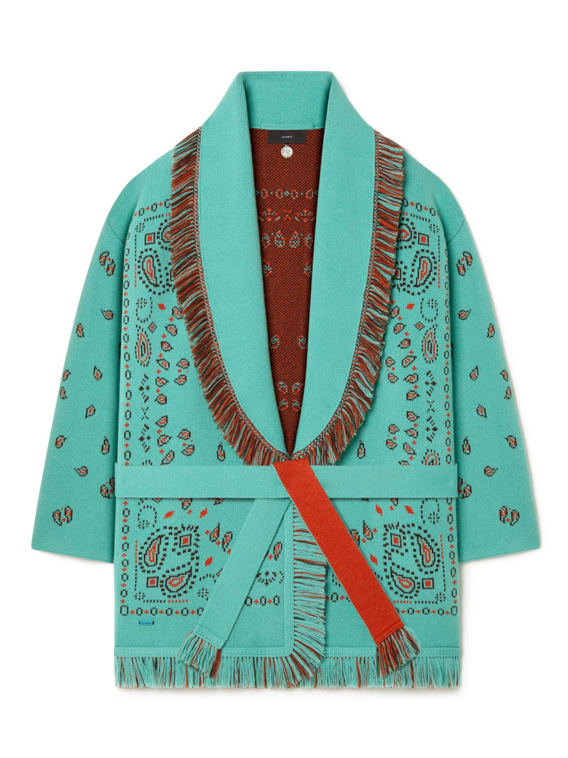 Bandana Jacquard Cardigan 5