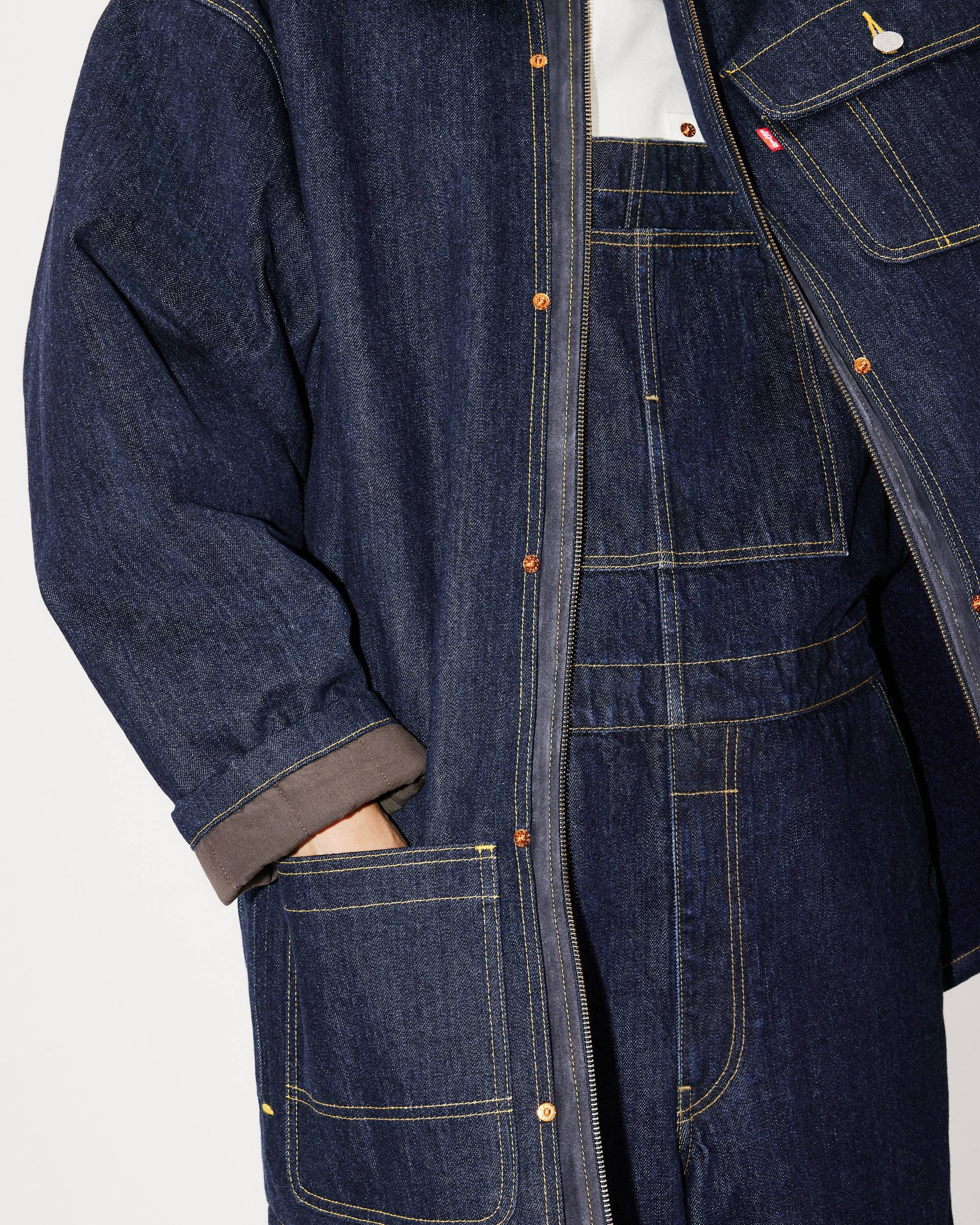 KENZO x LEVI'S® genderless denim parka - 11