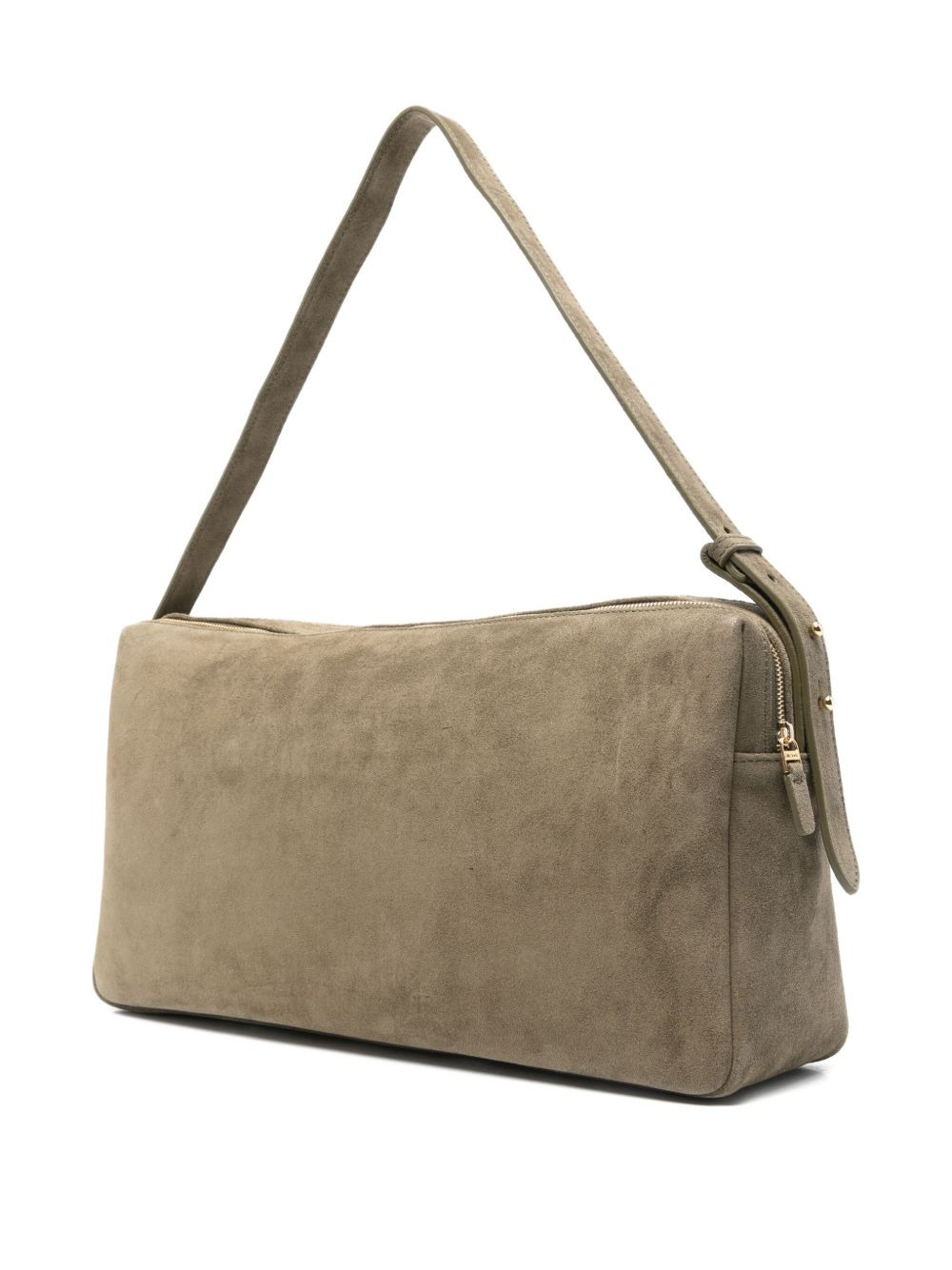 large Trousse suede zip-fastening shoulder bag - 3