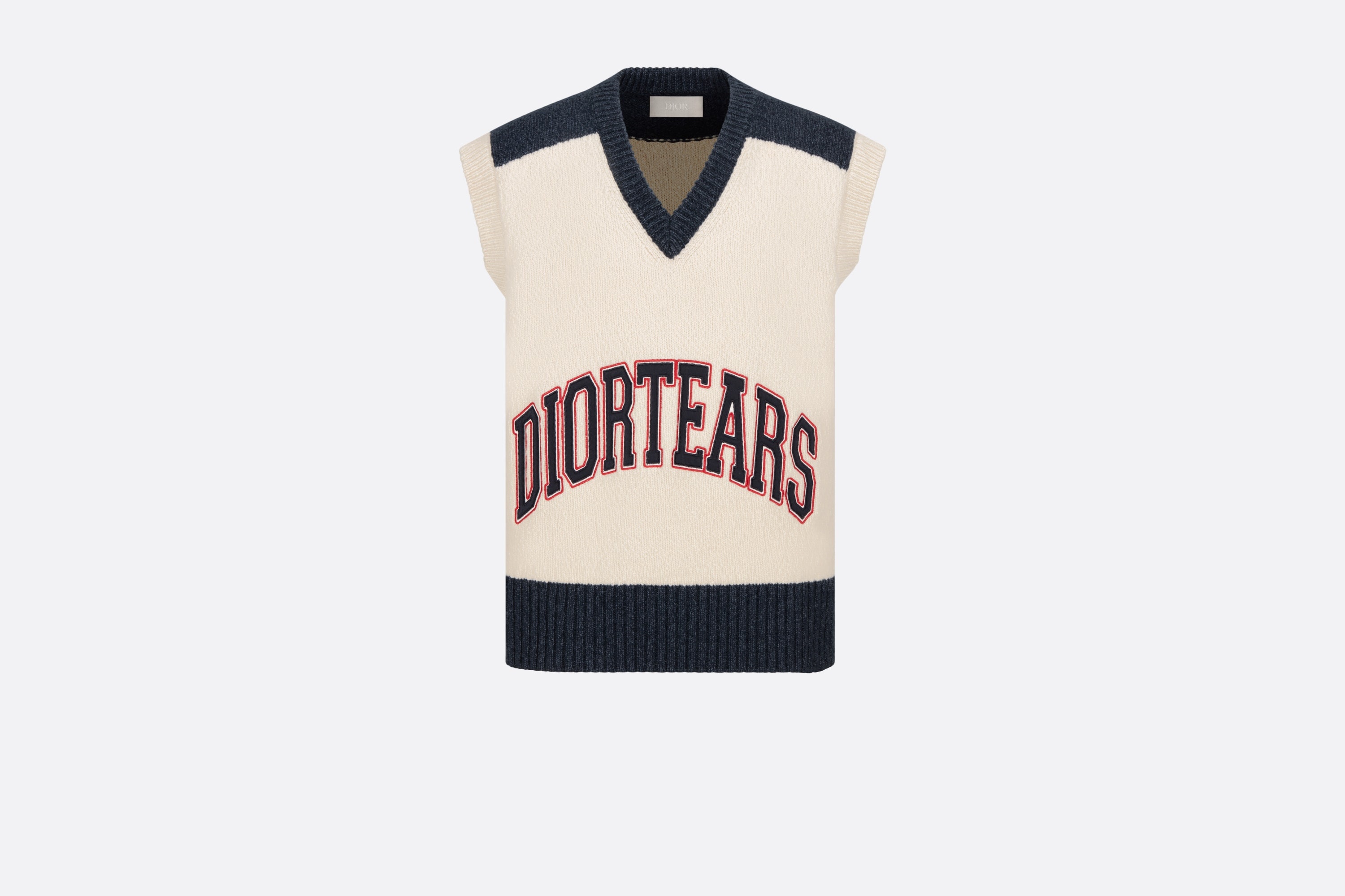 DIOR TEARS Sleeveless Sweater - 1