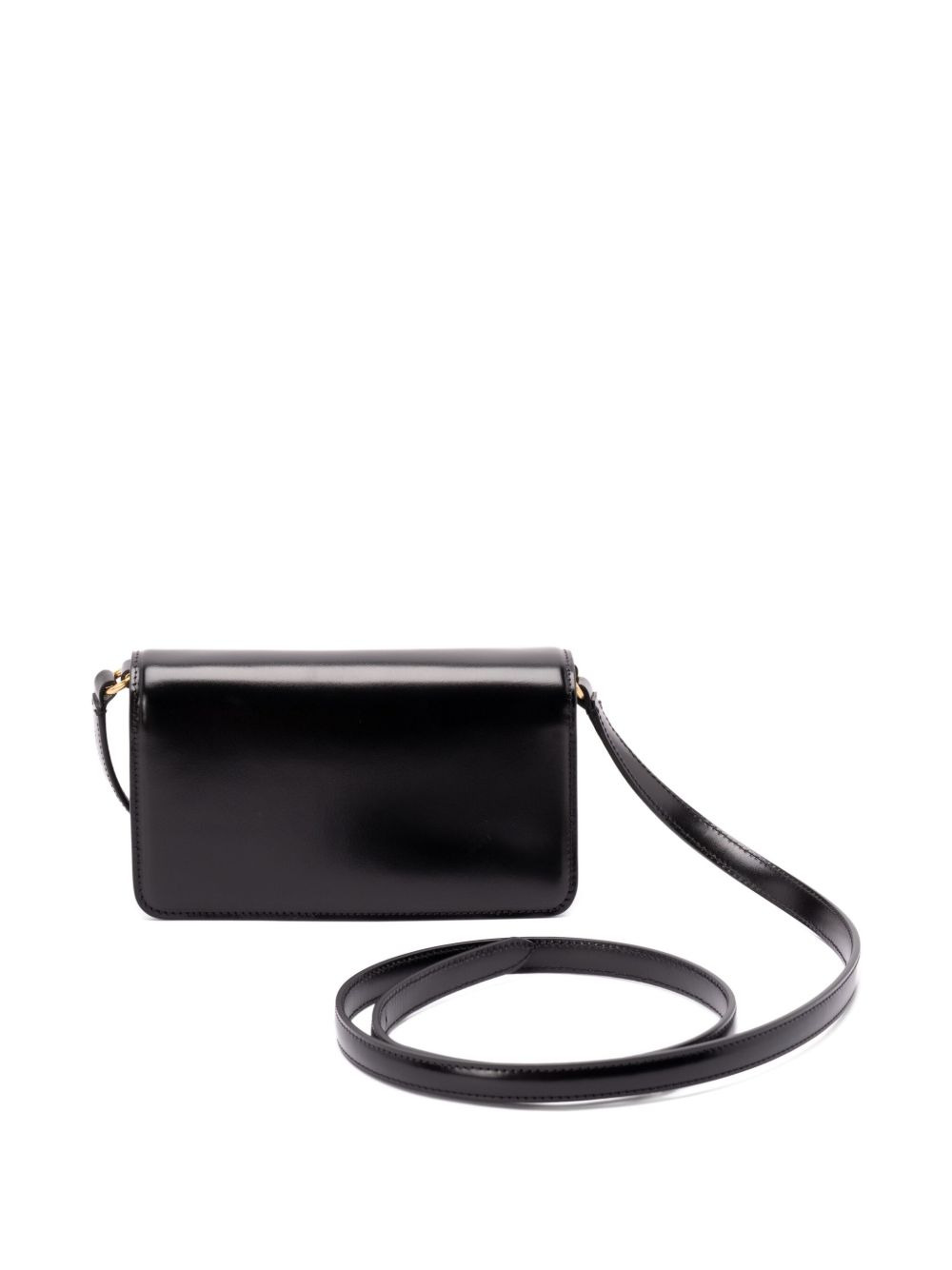 VLogo Signature-plaque leather shoulder bag - 2
