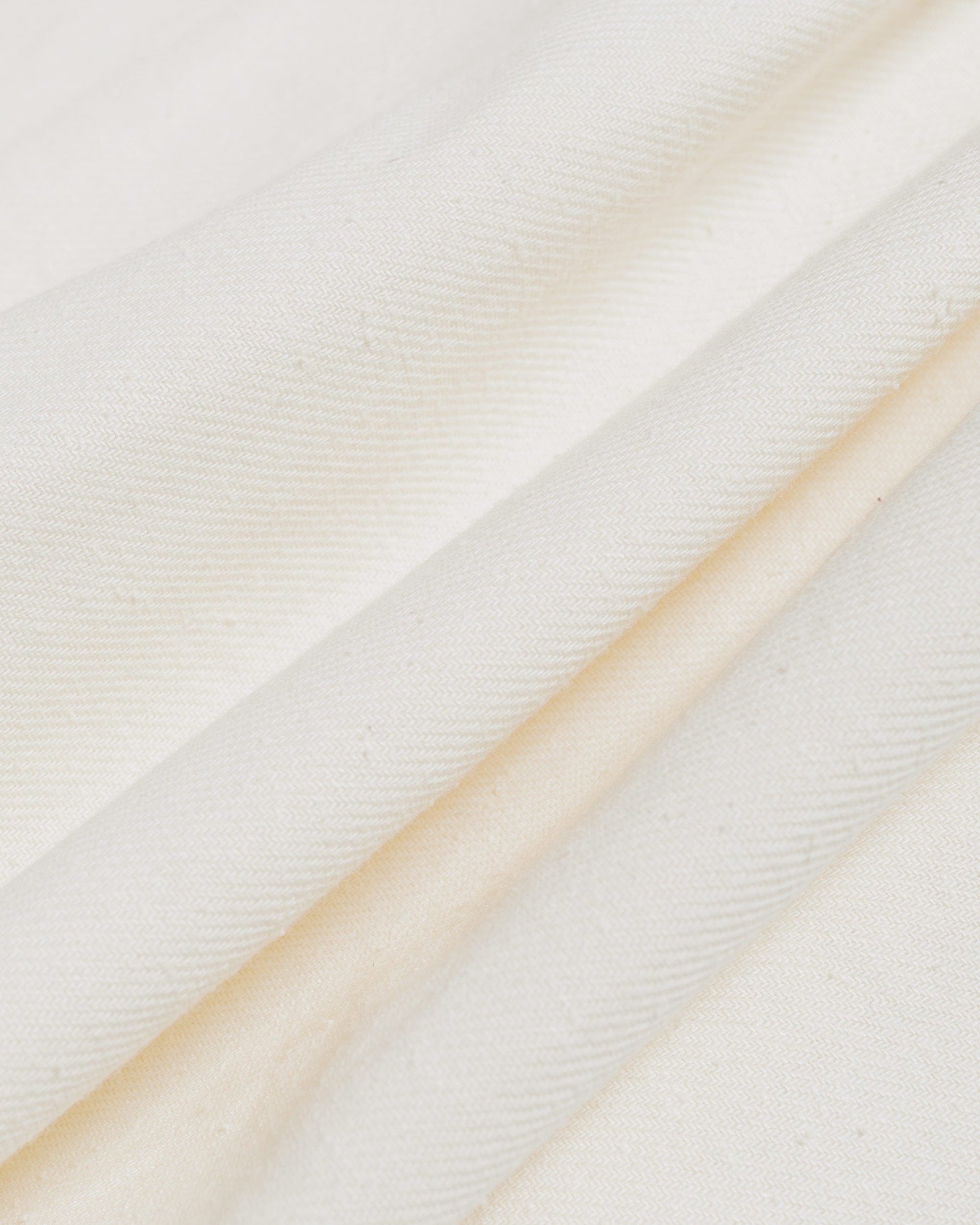 Explorer Shirt Cotton Silk Nep Twill Off White - 5