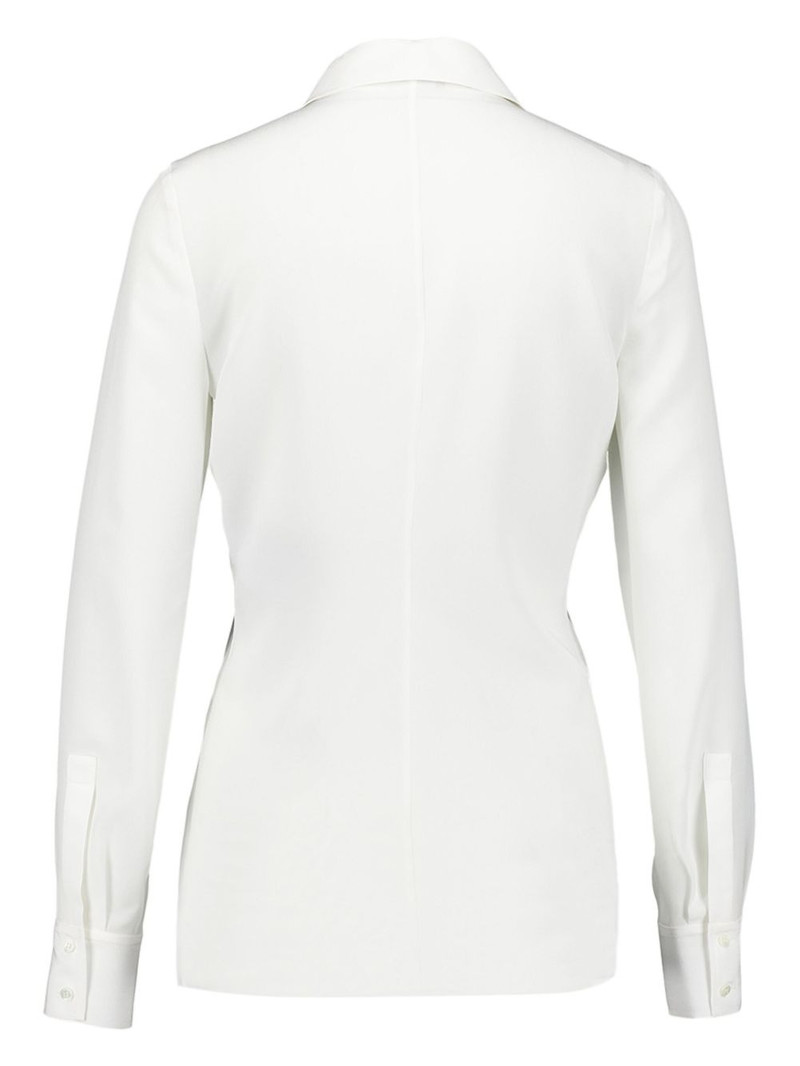 TOM FORD long-sleeved satin-weave shirt outlook