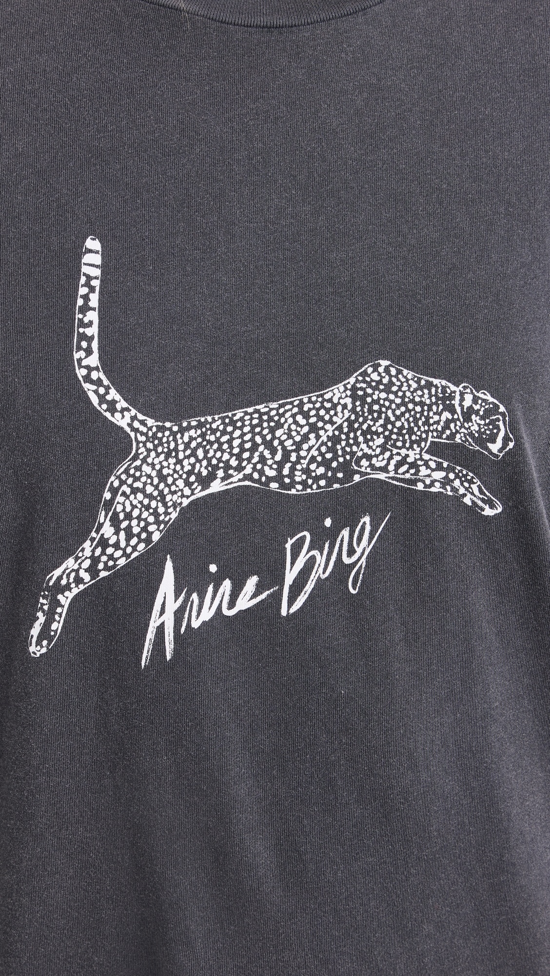 ANINE BING Walker Tee Spotted Leopard | shopbop | REVERSIBLE