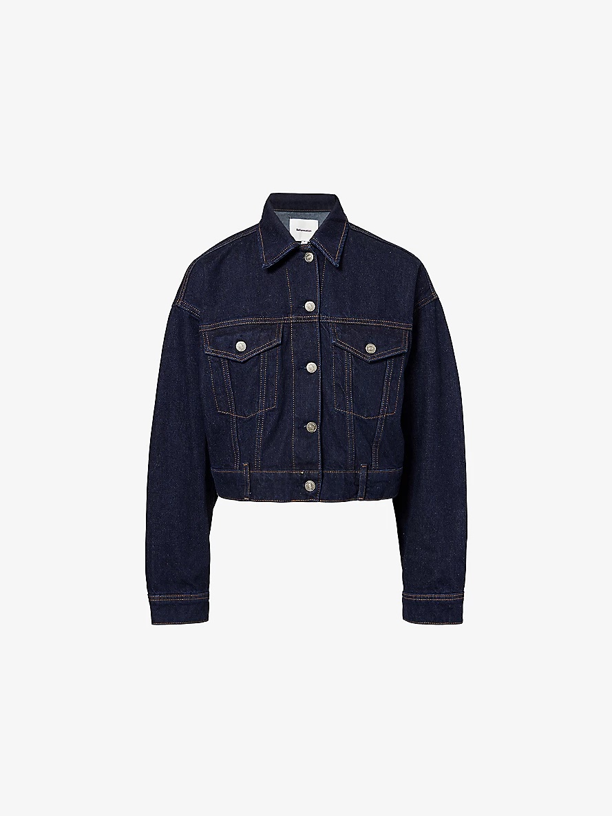 Jori Cropped Denim Jacket - 1