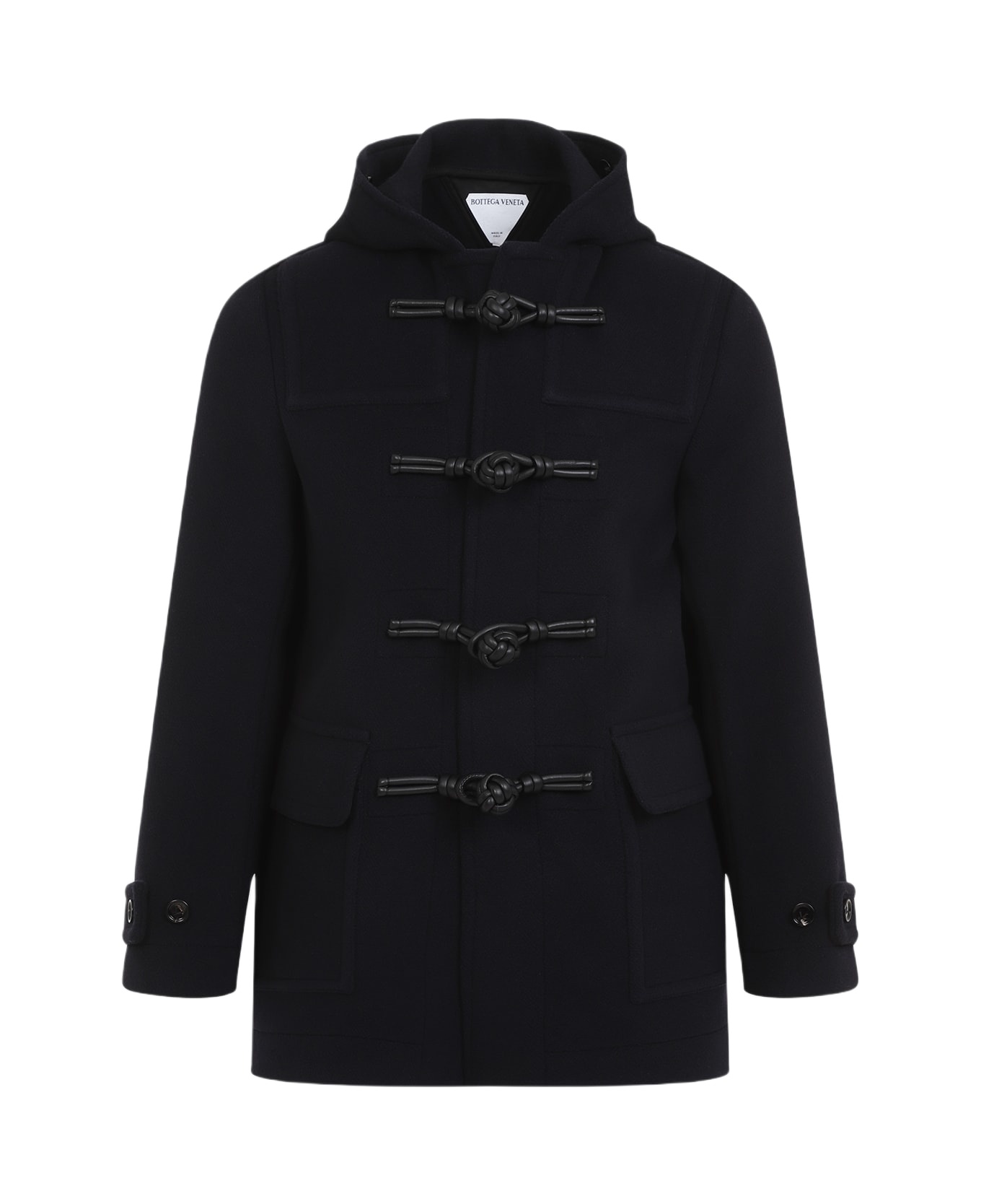 コート Bottega Veneta Bottega Veneta Navy Blue Wool Montgomery Montgomery coat | Bottega Veneta | OTTODISANPIETRO