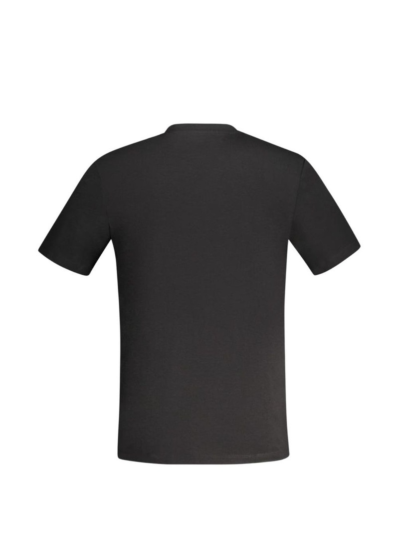 GUESS USA logo-patch cotton T-shirt outlook