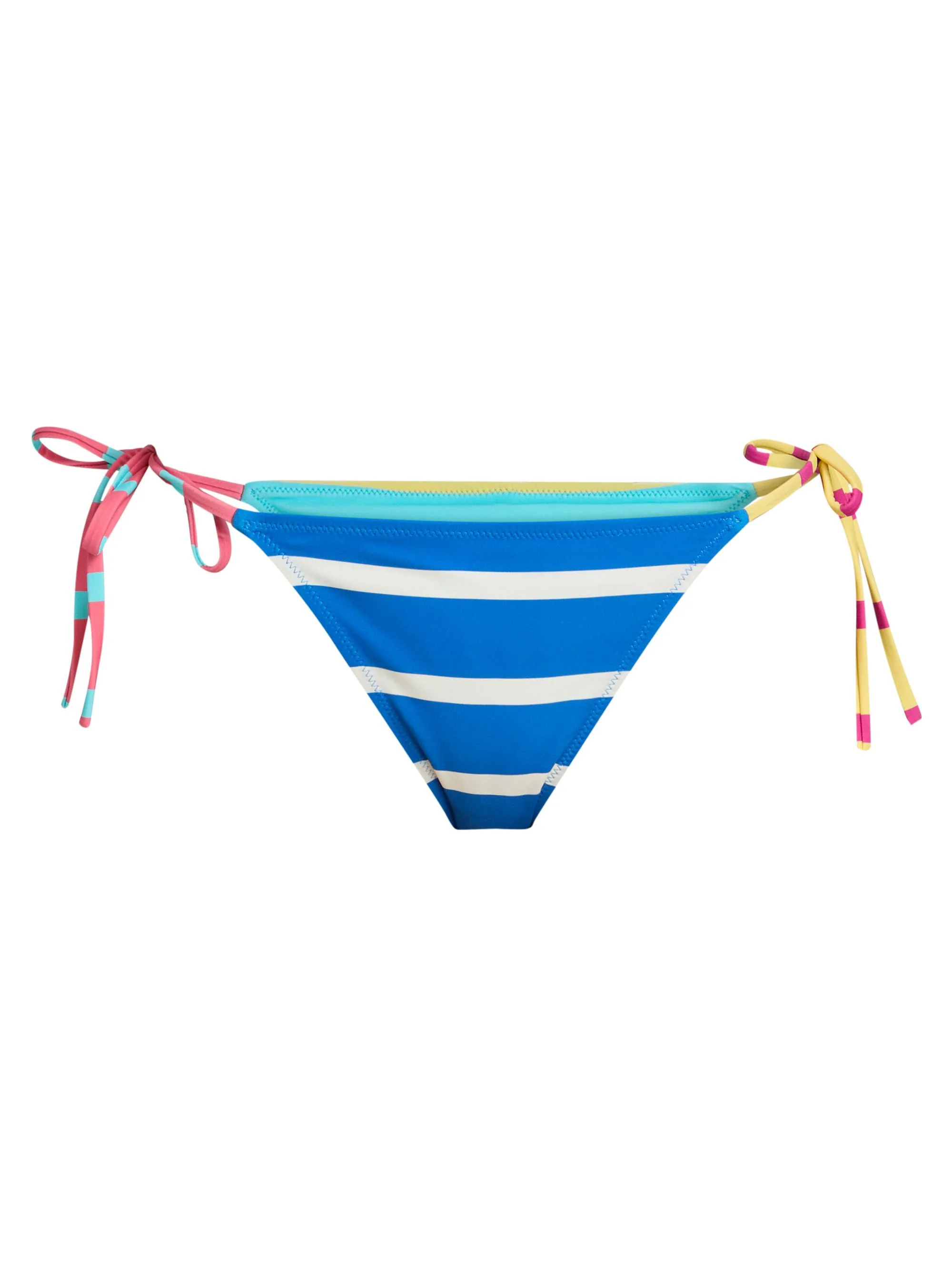Women's The Iris Reversible Bikini Bottom - Colorblock Stripe - 1