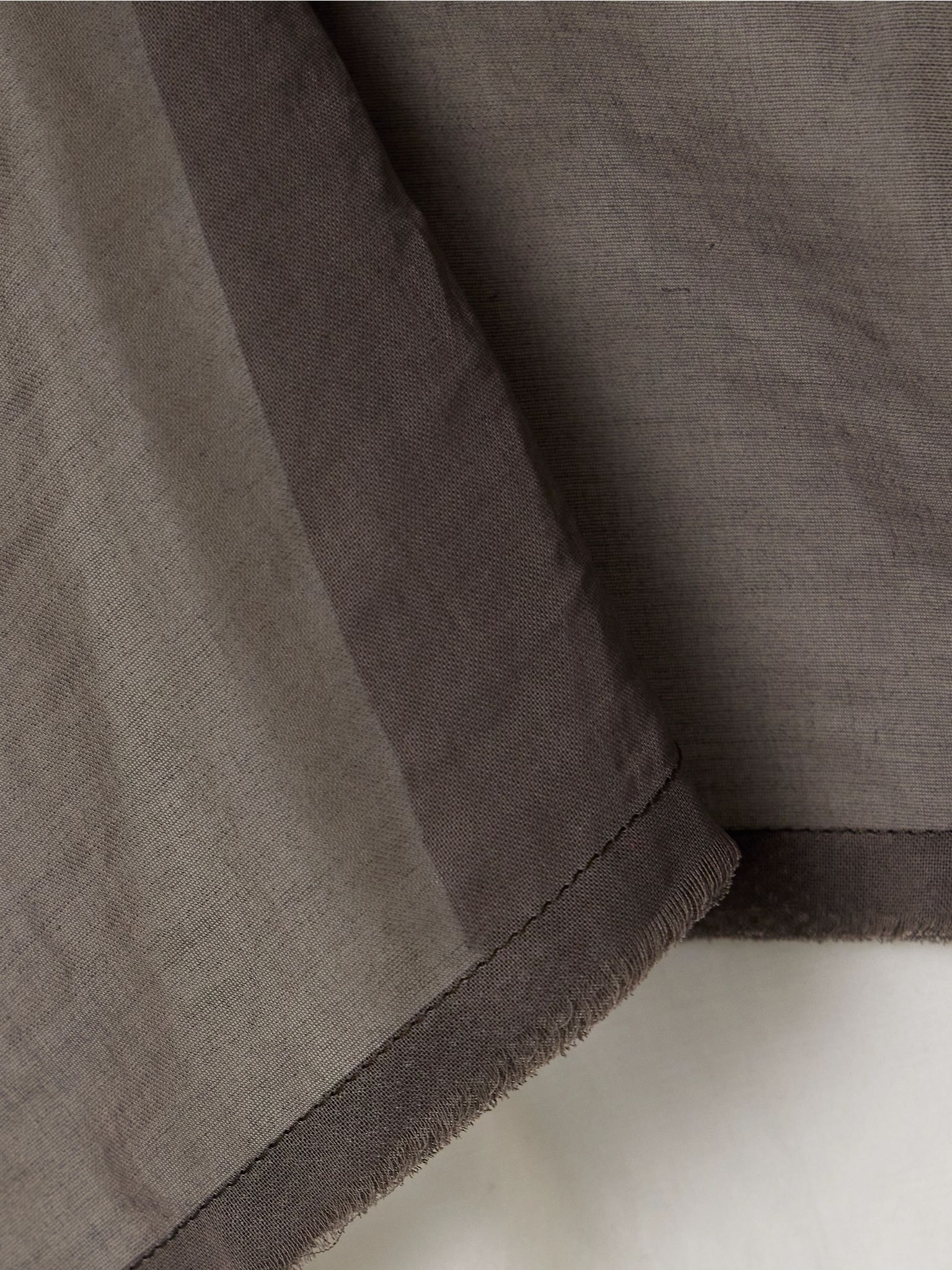 Inawa frayed layered draped cotton-voile tank Brass - 5