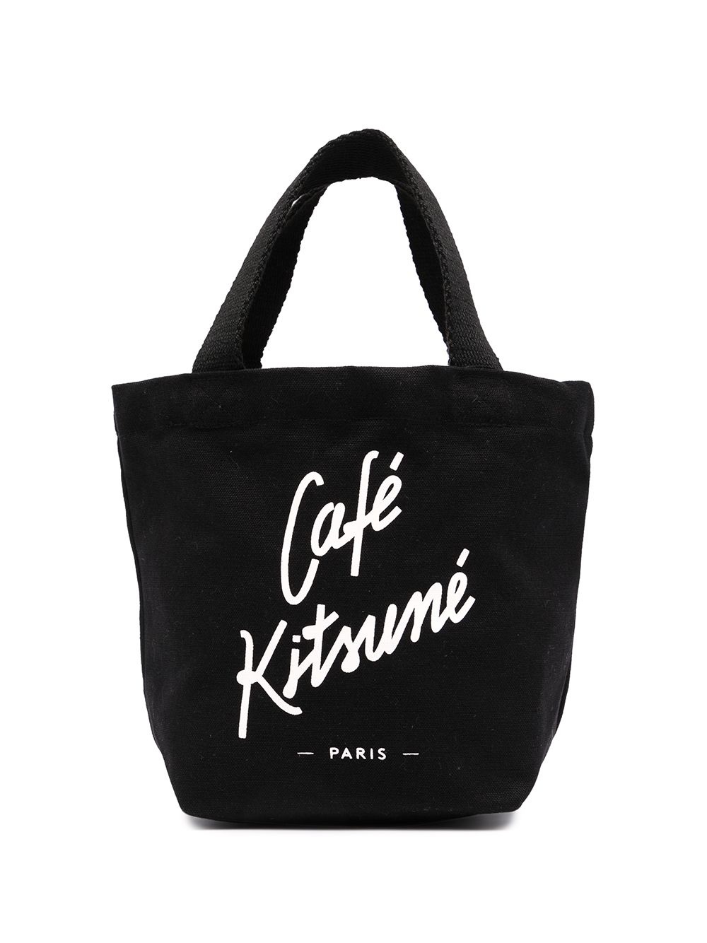 logo print tote bag - 1