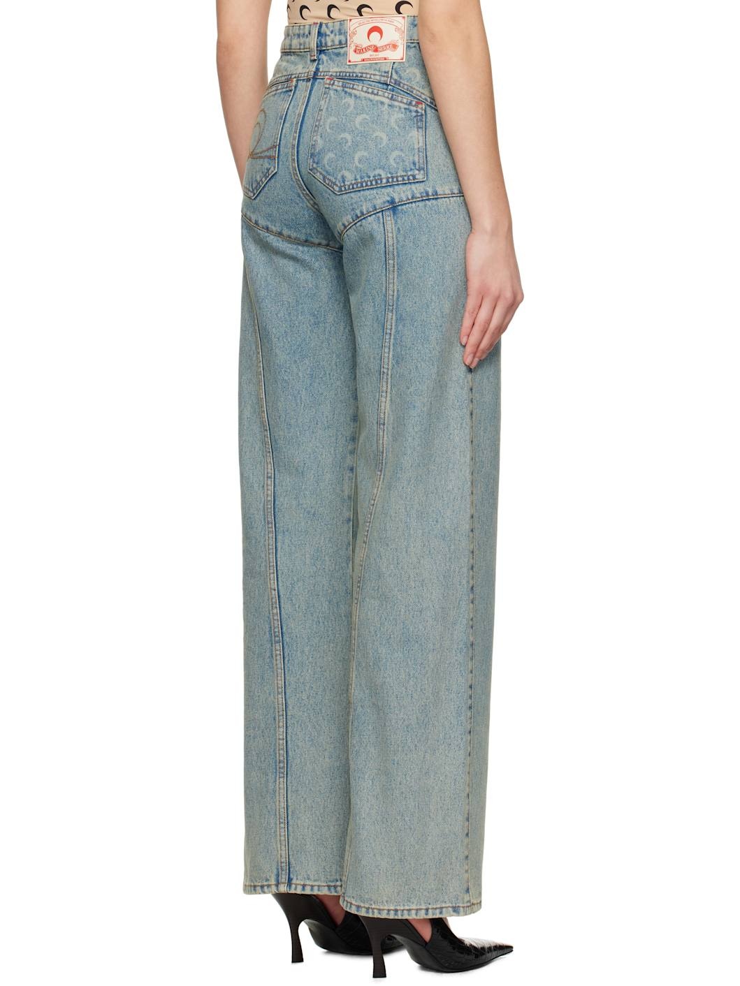 Blue Moon Laser Flare Jeans - 3