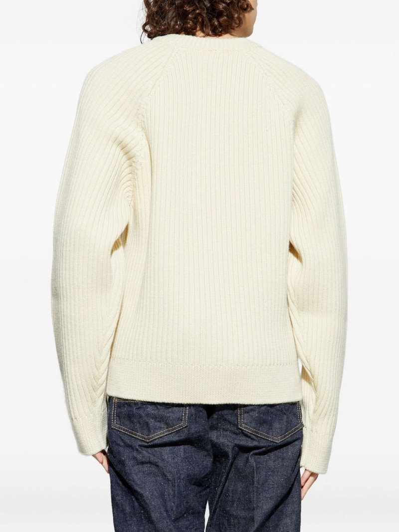 ribbed long-sleeves sweater 4