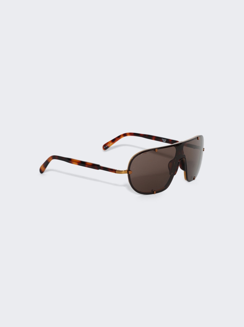 X Dries Van Noten 216 C3 Aviator Sunglasses Old Gold - 4