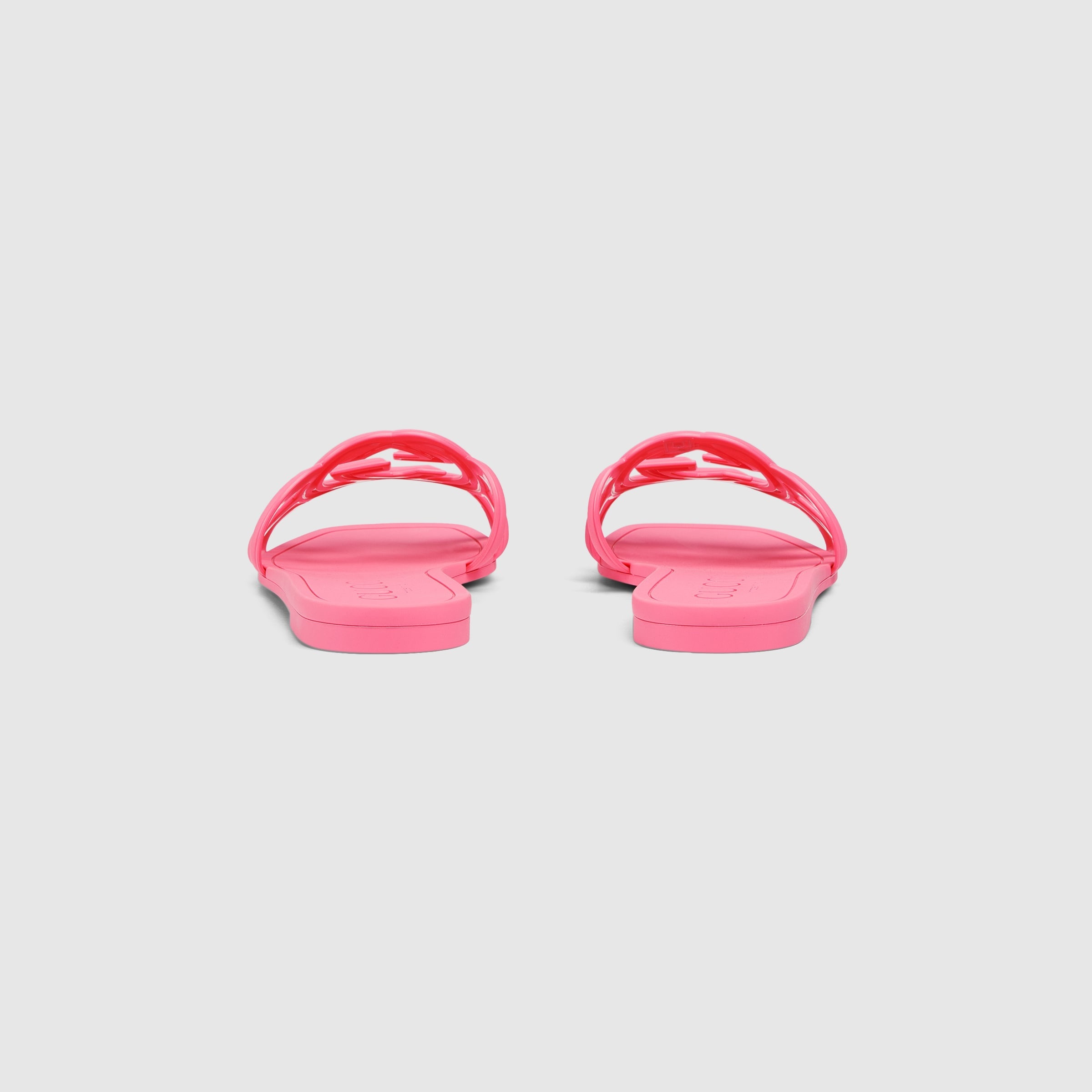 Women's Interlocking G slide sandal - 4